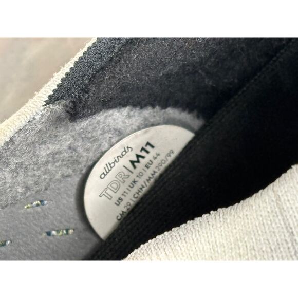 Allbirds Tree Dasher Relay Running Shoes Blizzard Thrive Teal TDR Mens Size 11 - Picture 4 of 8